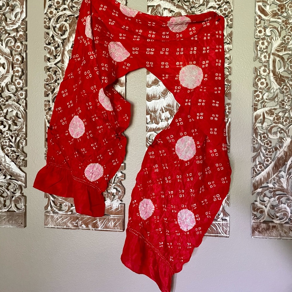 Beautiful Silk Scarf From Japan